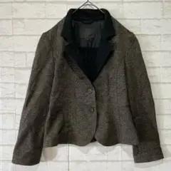 K.T KIYOKO TAKASE テーラードジャケット（M）ツイード ウール