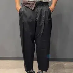 kolor 2021AW アシンメトリー テーパード スラックス 2タック