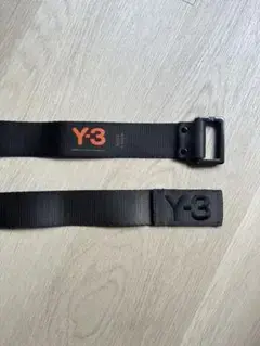 【Y-3】ヨウジヤマモト ロゴ ベルト カーキ L ワイスリー