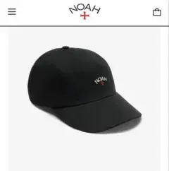 NOAH Core Logo 6 Panel【 BLACK】