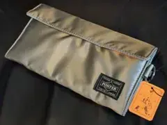 PORTER/タンカー/財布/吉田カバン/ロングウォレット/シルバーグレー/絶版