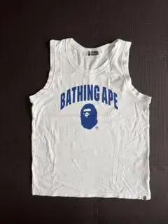 A BATHING APE タンクトップ ノースリーブ ホワイト