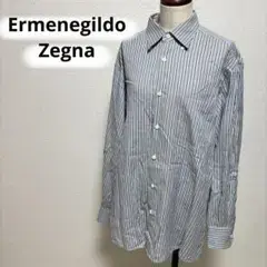 Ermenegildo Zegna ゼニア マルチストライプ 長袖シャツ