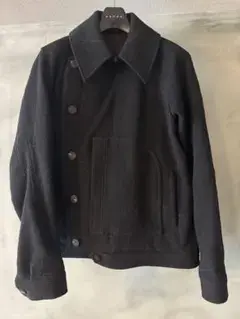 DEVOA Military Jacket Shetand wool/BLACK