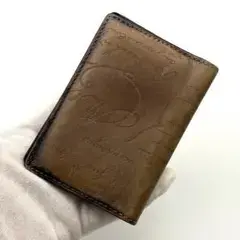 【極美品】Berluti ベルルッティ カリグラフィ カードケース レザー 黒