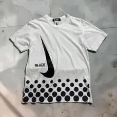 BLACK COMME des GARCONS NIKE Tシャツ 白 コラボ