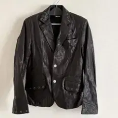 Yasuyuki Ishii ヤスユキイシイ レザージャケット カウレザーハトメ