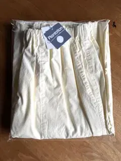 Plantation ワイドパンツ オフホワイト 新品　コットン100%