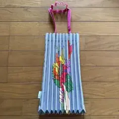 ISSEI MIYAKE me プリーツ トートバッグ 花柄