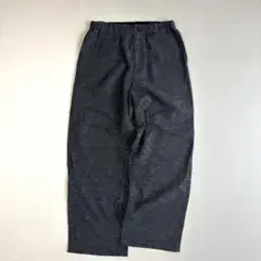 美品 Plantation コットン リネン セミワイド イージー パンツ