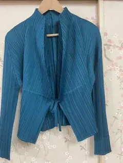 PLEATS PLEASE ISSEY MIYAKE カーディガン　Ｍ