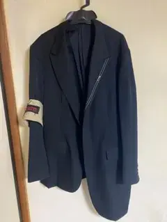 yohjiyamamoto 20aw 120'sギャバ左ラペル耳づかいジャケット