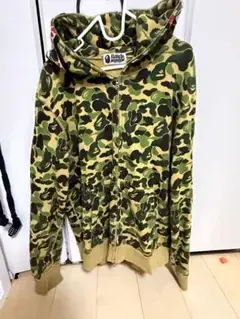 A BATHING APE シャークパーカー 迷彩