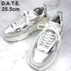 【新品級】D.A.T.E. FUGA スニーカー 25.5 Y2K 厚底 白