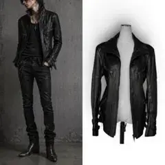SHELLAC 00's Multi Zip Leather Jacket