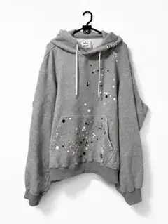 Maison MIHARA YASUHIRO スタッズ パーカー グレー