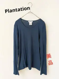 Plantation 長袖カットソー ネイビー