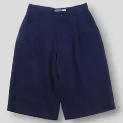 美品 BLUE BLUE 26SS ホンアイライトサシコ ワイドショーツ L