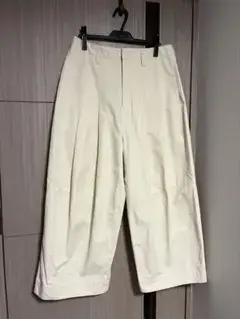 美品 SHINYA KOZUKA Baggy Lサイズ IVORY バギー
