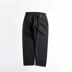 新品 KAPTAIN SUNSHINE 5P デニムパンツ 30 ブラック