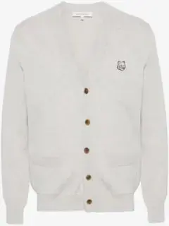 【美品】メゾンキツネ　ウールカーディガン　ユニセックス