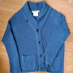 KATHARINE HAMNETT LONDON ショールカラーカーディガン L