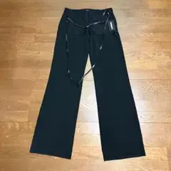 未使用 DIRK BIKKEMBERGS デザインパンツ サイズ42 ブラック