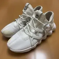 Y-3 Qasa ホワイトスニーカー