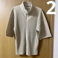 HOMME PLISSE ISSEY MIYAKE 半袖 ジャンパー　メンズ