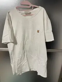 MAISON KITSUNÉ FOX HEAD ￼PATCH Tシャツ XL