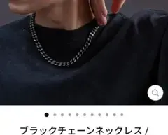 ブラックチェーンネックレス　ブレス　BLESS　最終値下げ価格　早い者勝ち
