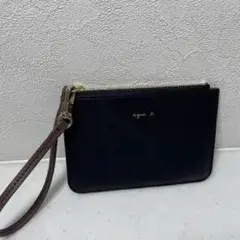 【美品】agnes b. アニエスベー コインケース ブラック