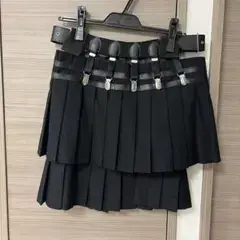noirkeininomiya ノワールケイニノミヤ　ひざ丈 プリーツ スカート