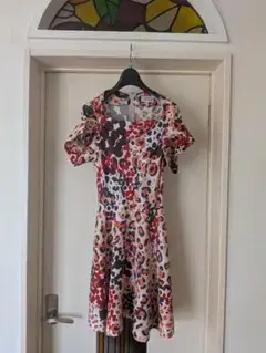 Vivienne Westwood RED LABEL レオパードぽい柄ワンピ