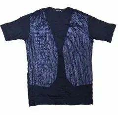 ISSEY MIYAKE MEN 半袖カットソー ブラック (シーズン限定品)
