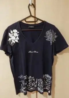 クリスヴァンアッシュ KRIS VAN ASSCHE Tシャツ カットソー 黒