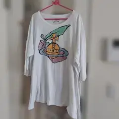 着用3回程度ヴィヴィアンウエストウッドアングロマニアビッグTシャツサイズ38