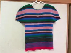 ISSEY MIYAKE me プリーツ 半袖カットソー