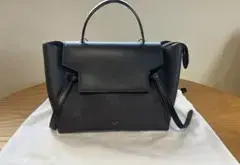 週末セール！CELINE ベルトバッグ ミニ ダークトープ