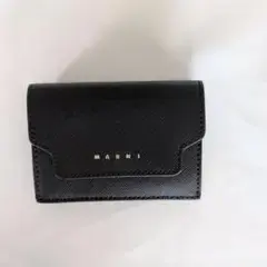 MARNI 三つ折り財布 ブラック