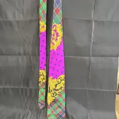 GIANNI VERSACE ネクタイ シルク 総柄
