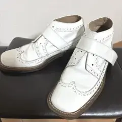 【希少】Masaki Matsushima ウィングチップ ホワイトレザー