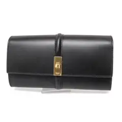 【極品】CELINE セリーヌ ラージウォレット 16 セーズ ブラック 財布