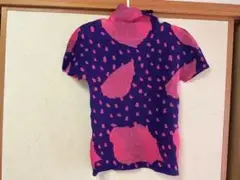 ISSEY MIYAKE me プリーツ ハイネック 半袖カットソー