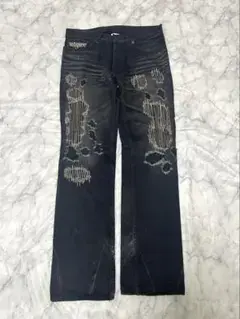 archive studs damage pants