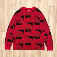 激レア！2017AW SUPREME×AKIRA JACQUARD LS TOP