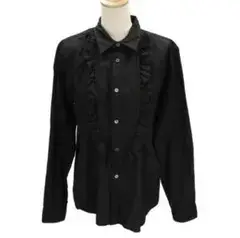 【希少】BLACK COMME des GARÇONS 23SSフリルシャツ