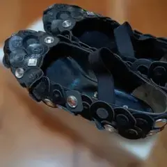 コム・デ・ギャルソン 激レア　ビジュー装飾 フラットシューズ