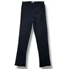 美品 イッセイミヤケ FETE プリーツ セミフレアパンツ 1 黒 日本製