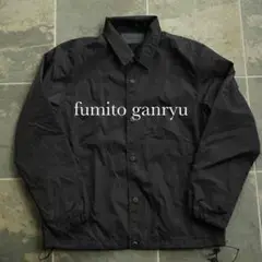 フミト ガンリュウ 21SS Ventilation coach jacket